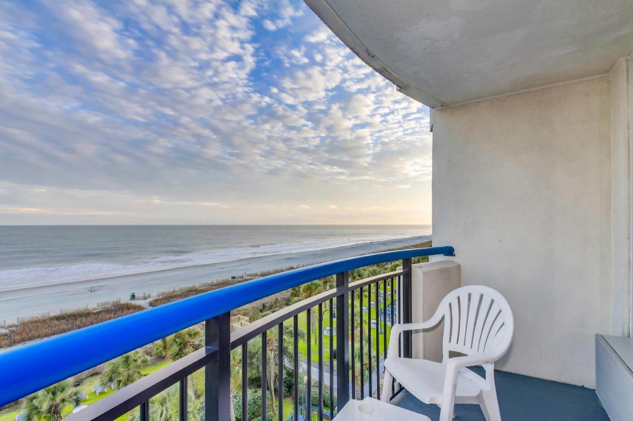 Hosteeva Oceanfront Boardwalk Beach Resort With Balcony Myrtle Beach Exterior foto